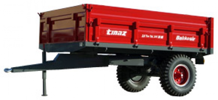 Ünver Traktör ve Oto Ticaret Limited Şirketi-3,5 TON TINAZ DAMPERLİ RÖMORK